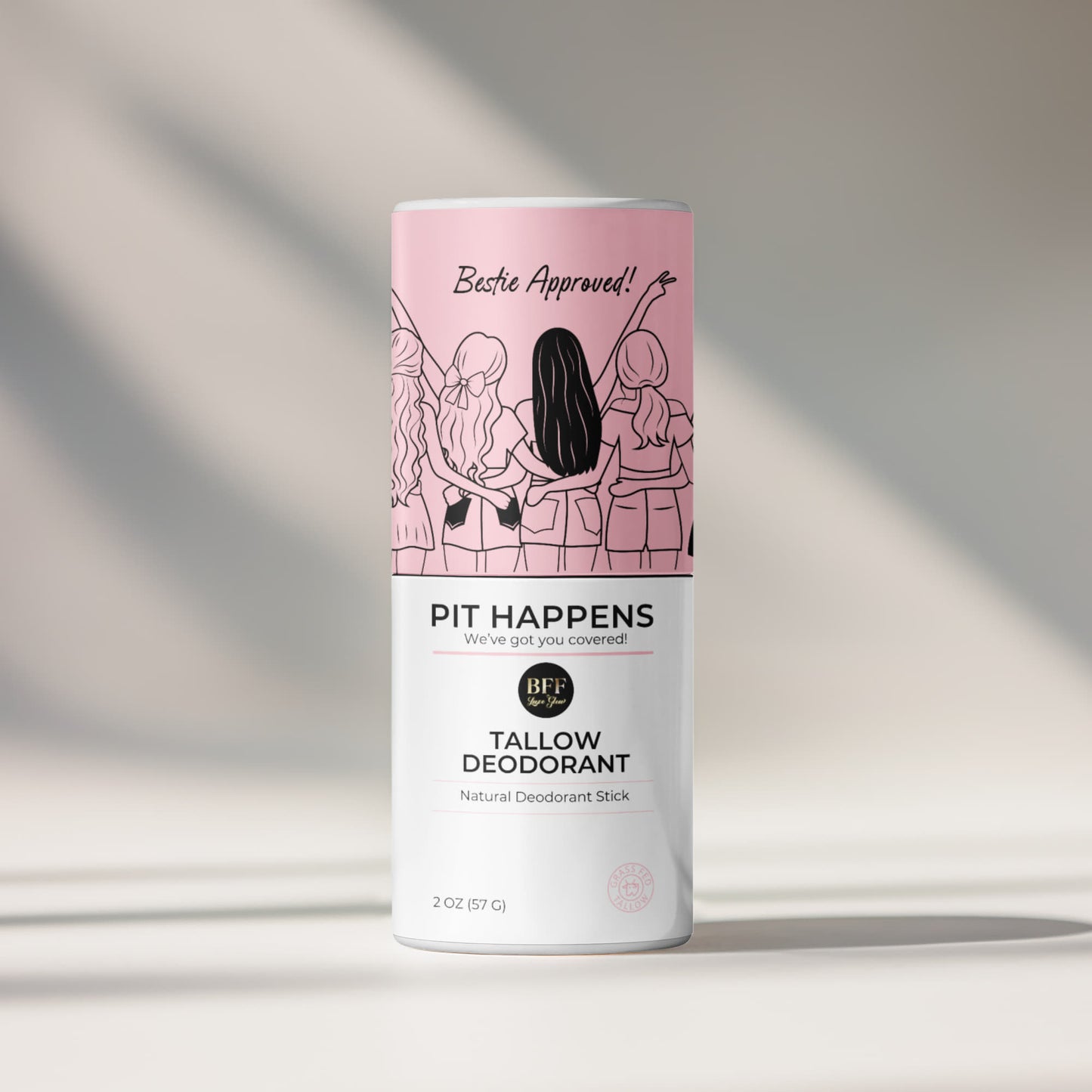 Pit Happens Natural Tallow Deodorant Stick