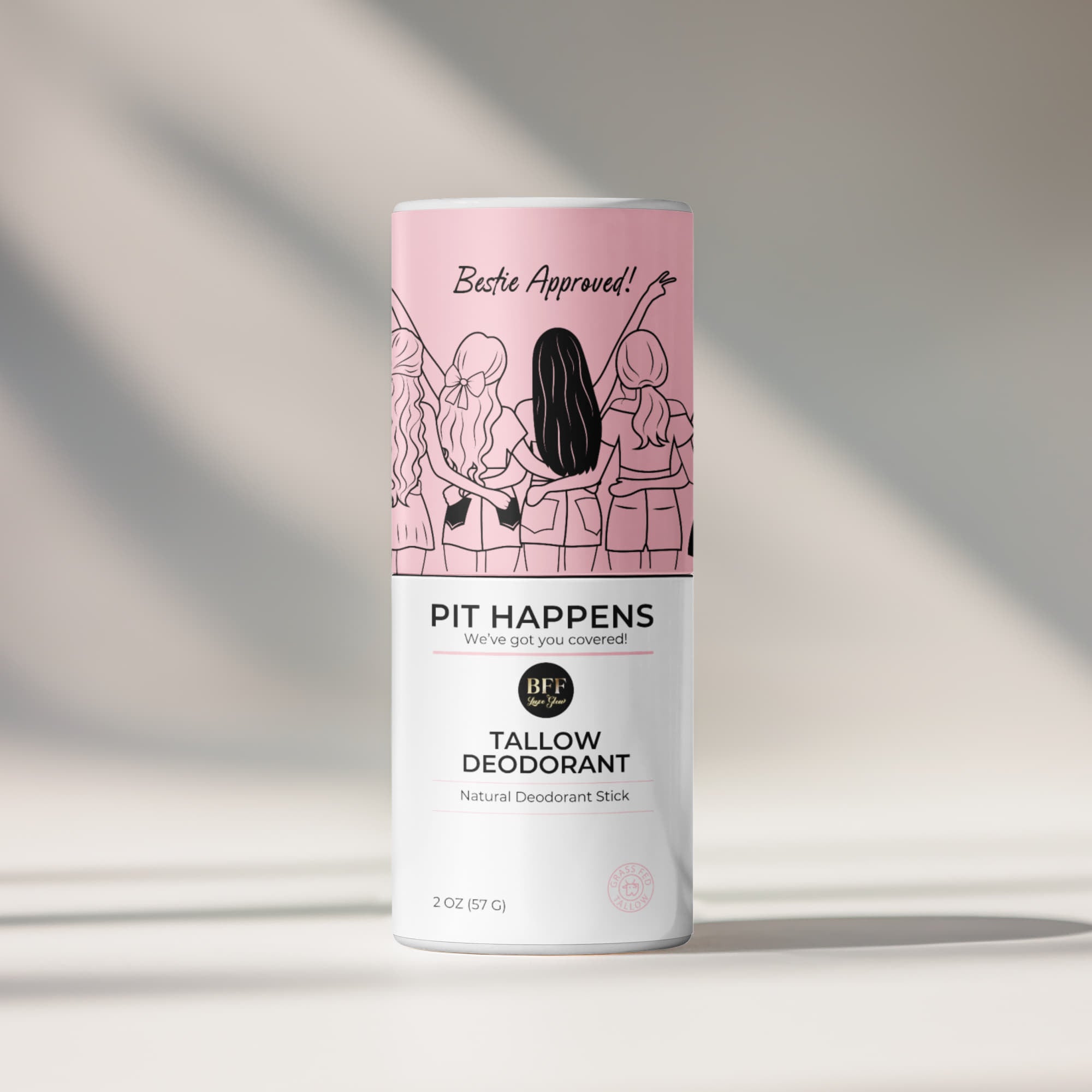 Pit Happens Natural Tallow Deodorant Stick
