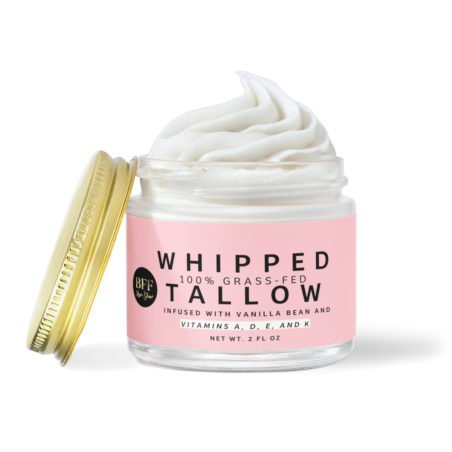 If Tallow Could Talk Whipped Grass-Fed Balm with Vanilla Bean