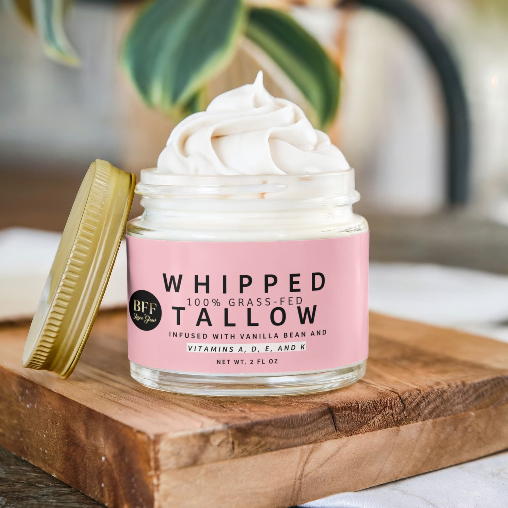 If Tallow Could Talk Whipped Grass-Fed Balm with Vanilla Bean