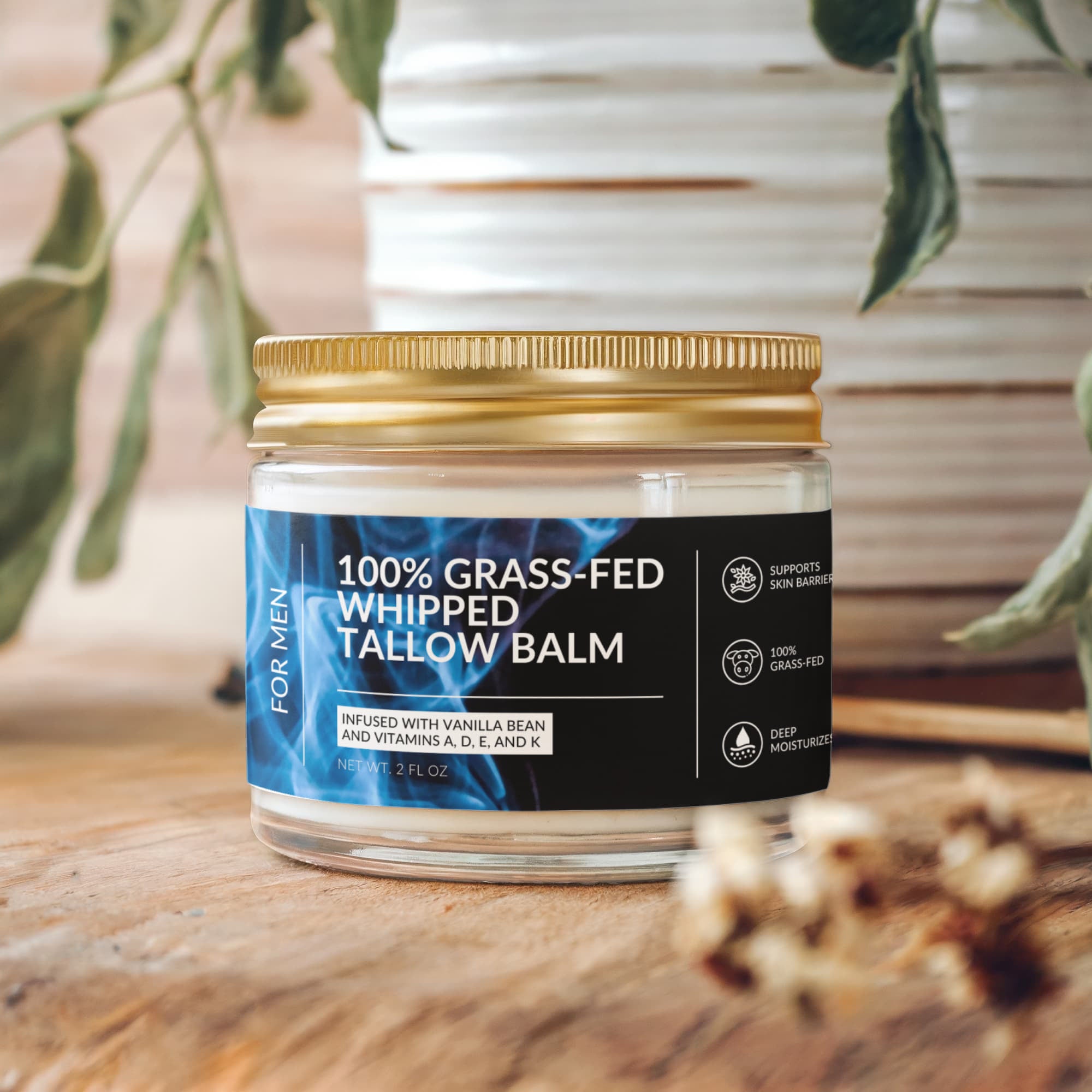 For Him: 100% Grass Fed Whipped Tallow
