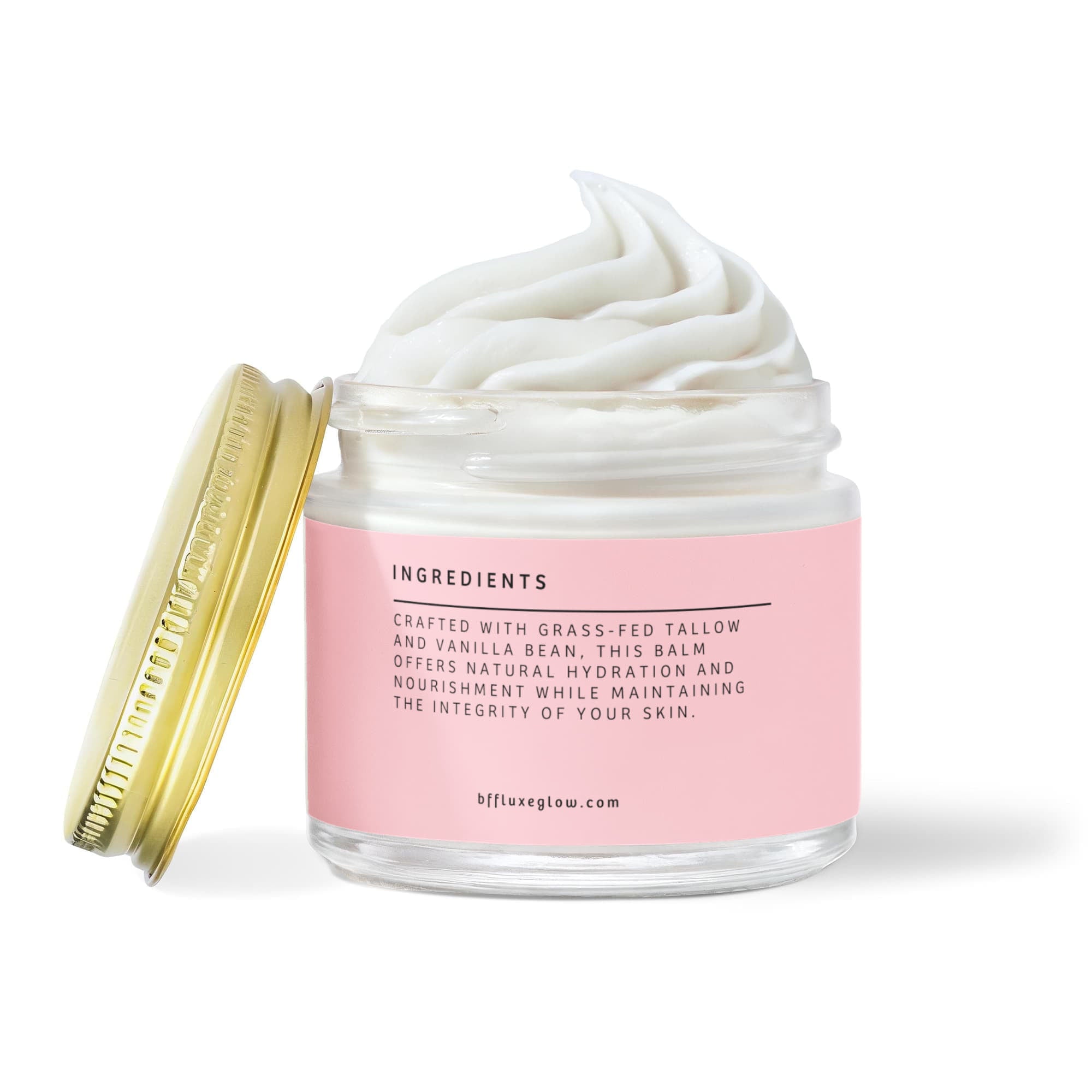 If Tallow Could Talk Whipped Grass-Fed Balm with Vanilla Bean