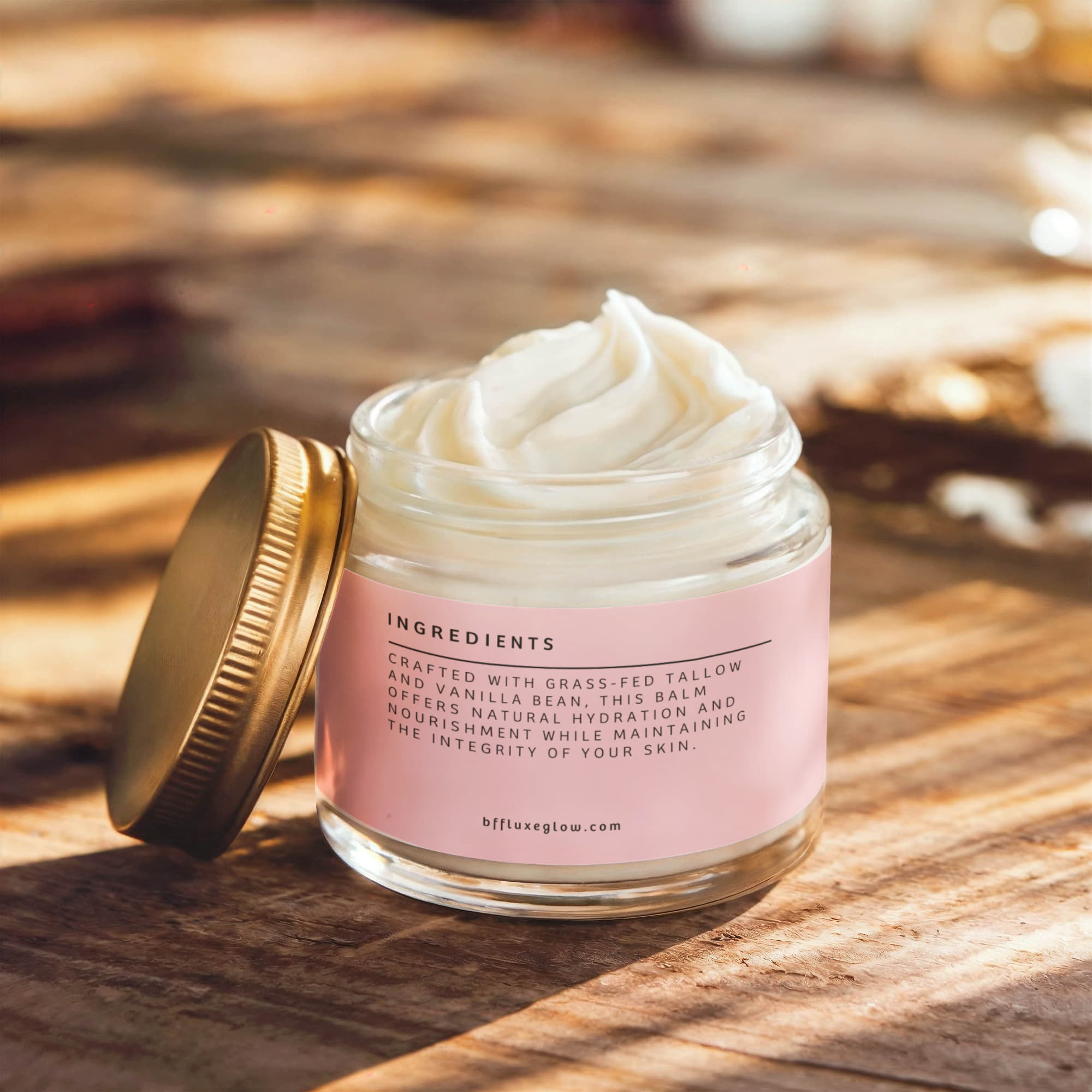 If Tallow Could Talk Whipped Grass-Fed Balm with Vanilla Bean