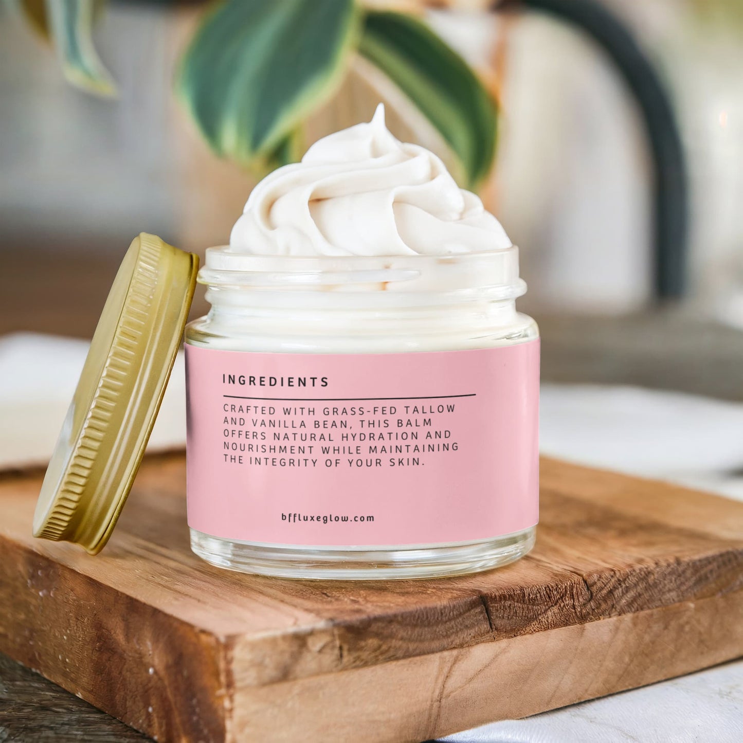 If Tallow Could Talk Whipped Grass-Fed Balm with Vanilla Bean