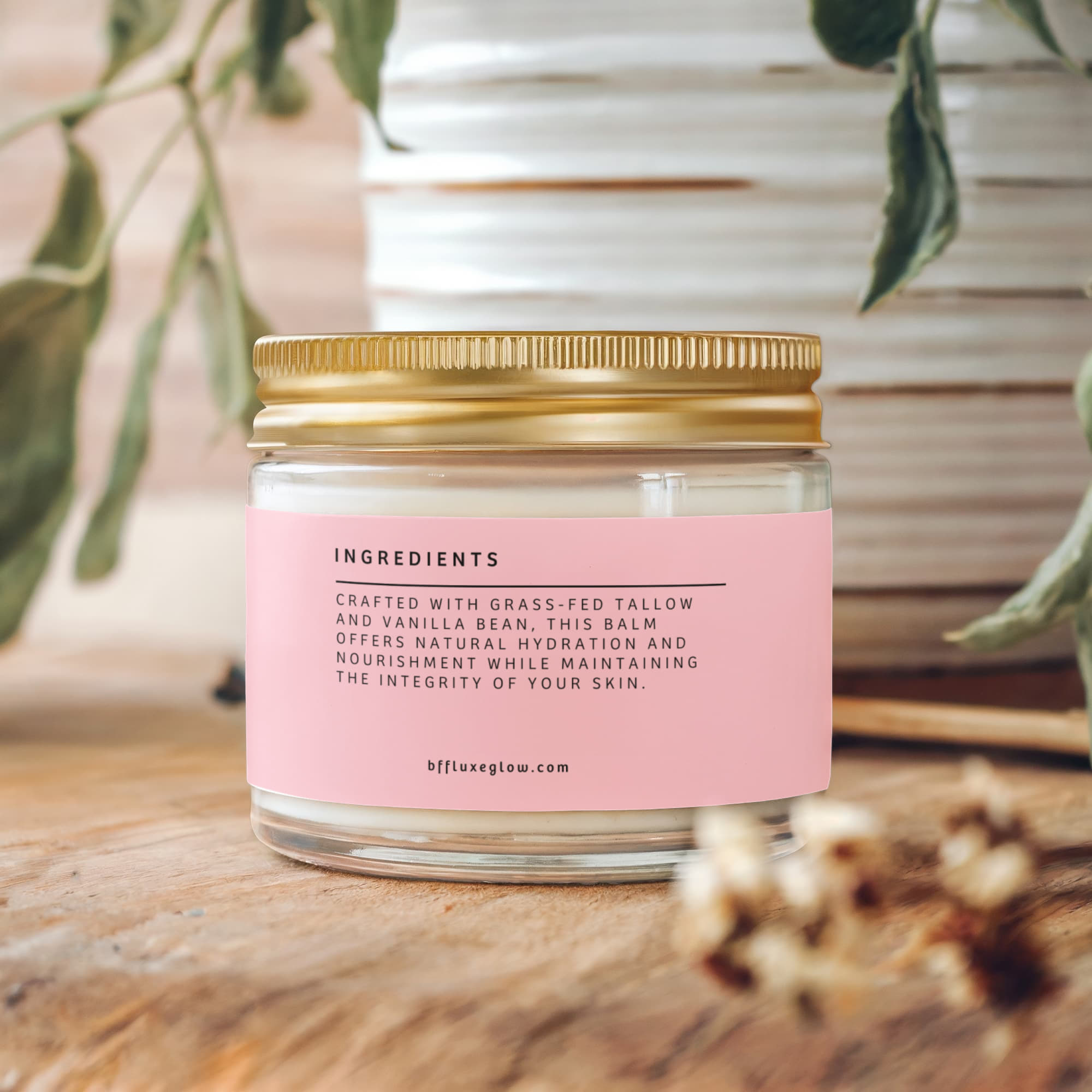 If Tallow Could Talk Whipped Grass-Fed Balm with Vanilla Bean