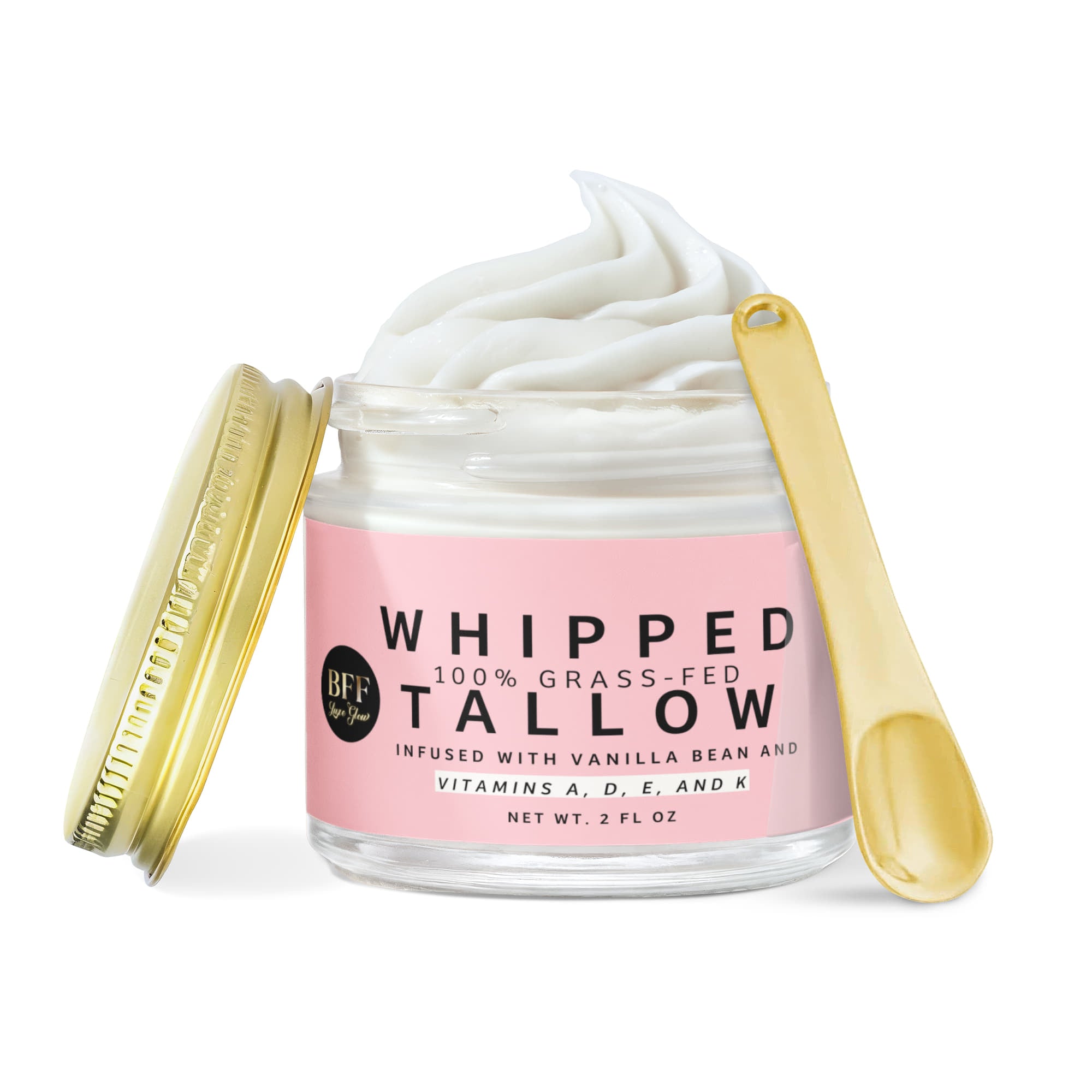If Tallow Could Talk Whipped Grass-Fed Balm with Vanilla Bean