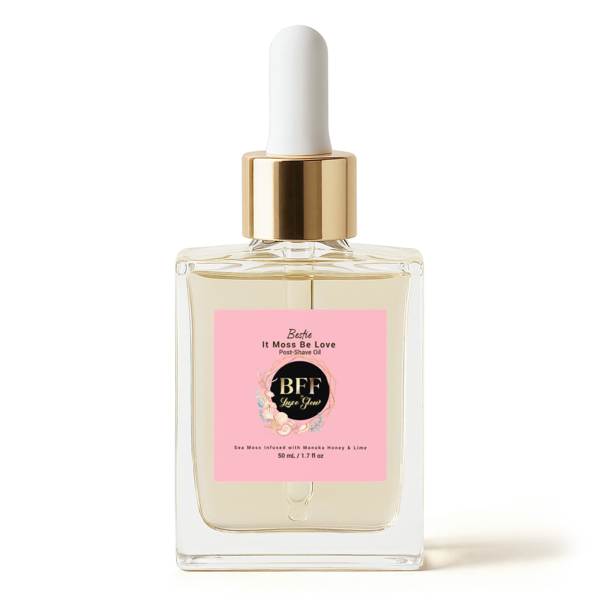 Bestie, It Moss Be Love Manuka Honey Sea Moss Post-Shave Oil