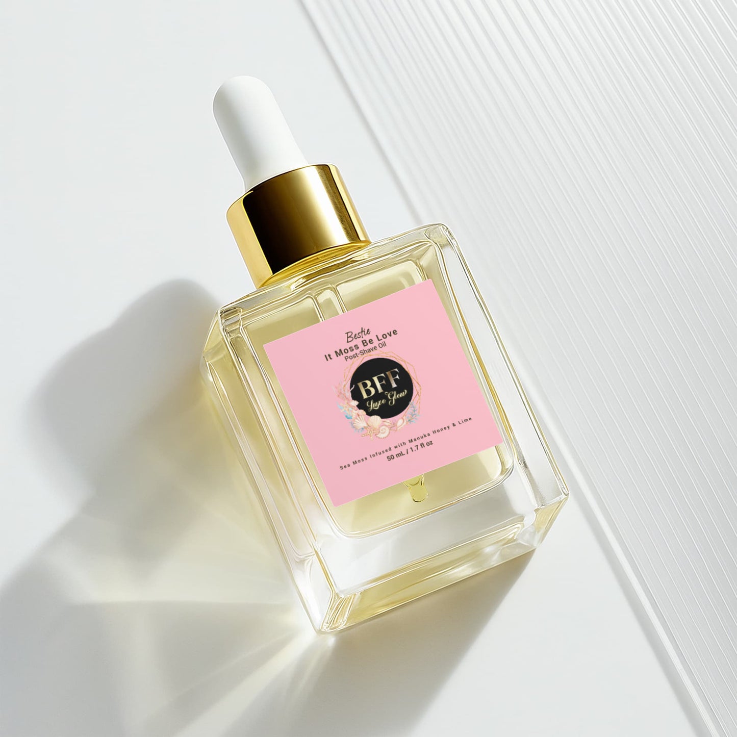 Bestie, It Moss Be Love Manuka Honey Sea Moss Post-Shave Oil